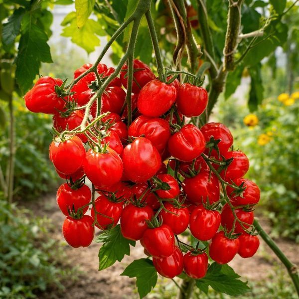 ACCORDION CHERRY RED TOMATO
