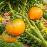 DWARF HEART OCHRE TOMATO