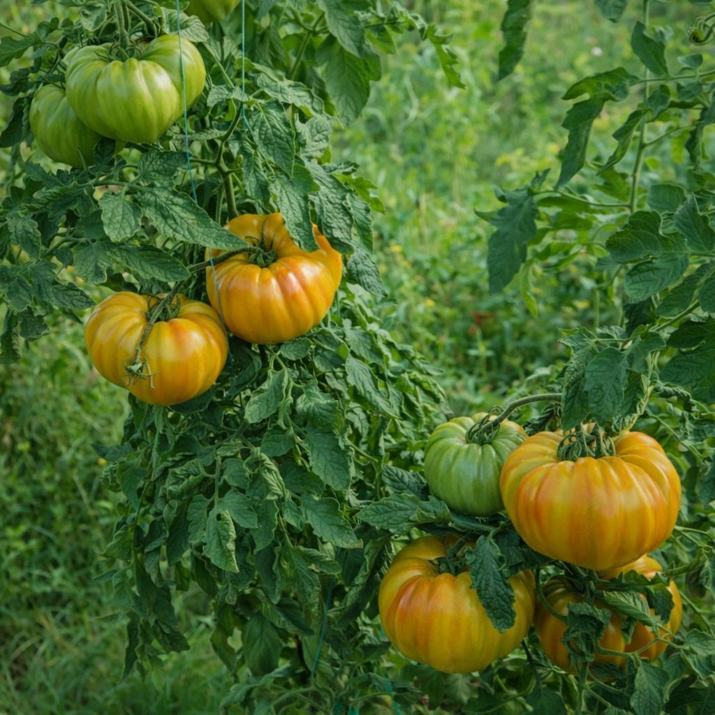 BIG RAINBOW - large, flattened tricolor variety