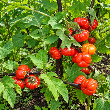 RED RUFFLED EGGPLANT