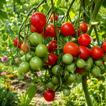 GERANIUM KISS TOMATO