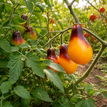 INDIGO PEAR DROPS YELLOW TOMATO
