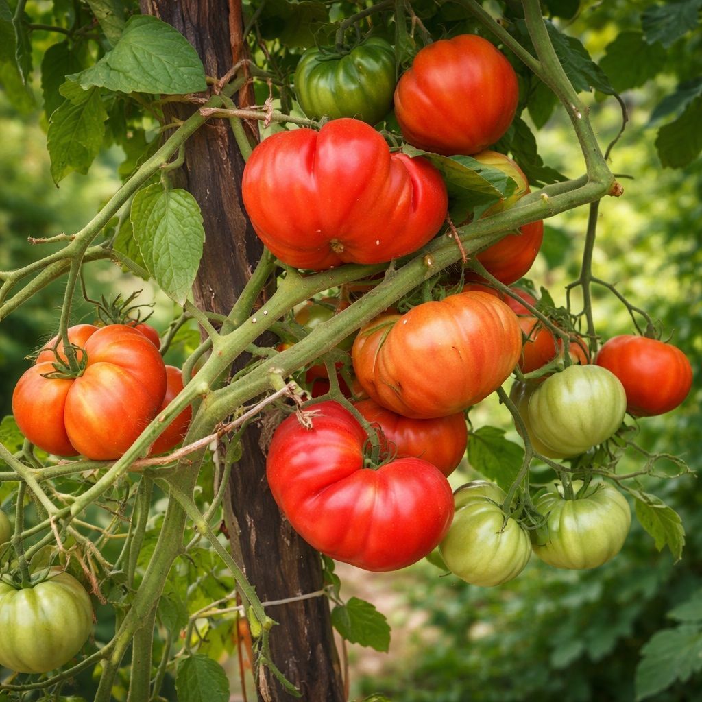 ZOE'S SWEET DWARF - raspberry tomato